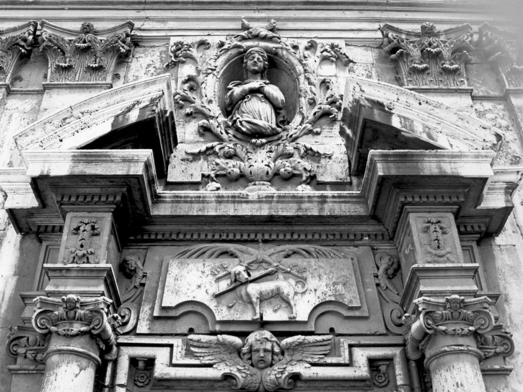 Madonna del Rosario (scultura) di Caninio Marcantonio, Della Greca Vincenzo (met